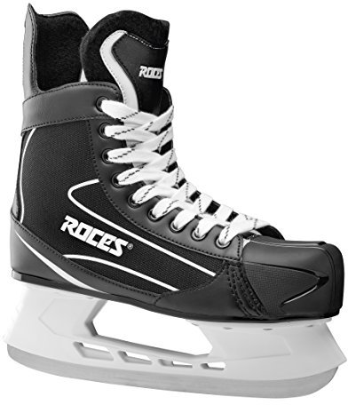 Roces Herren RH 4 Schlittschuh, Black-Grey, 47