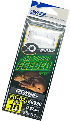 Balzer Owner Method Feeder-Rig: Haken mit Pelletband (Schonhaken) (12)