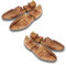 MTS care MAX No.1 Cedar 2 Paar Set Größe 45/46 - Zedernholz Schuhspanner für Damen und Herren - Schuhstrecker hält Schuhe in Form - für angenehme Frische