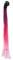 Helm Zöpfe Motorrad Helm Zöpfe Pferdeschwanz Stilvolle Helme Dreadlocks mit Saugnapf (Helm Nicht Im Lieferumfang Enthalten)(Fuchsia Pulver)