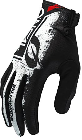 O'NEAL | Fahrrad- & Motocross-Handschuhe | MX MTB DH FR | Langlebige, Flexible Materialien, belüftete Handoberseite | Matrix Glove Shocker V.23 | Erwachsene | Schwarz Rot | Größe M