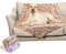 Dono 1 Packung mit 3 Hundedecken für große Hunde - 152,4 x 127 cm, superweiche, flauschige Fleece-Bettdecke mit Pfotenknochen-Print für Haustiere, Decke für große Hunde, weiche Bettdecke für Hunde und