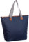 Brandsseller Kühltasche 30 Liter ca.40x50x20 cm Faltbare Einkaufstasche Thermo-Shopper Strandtasche mit Isolierung für Lebensmittel Reißverschluss - Dunkelblau