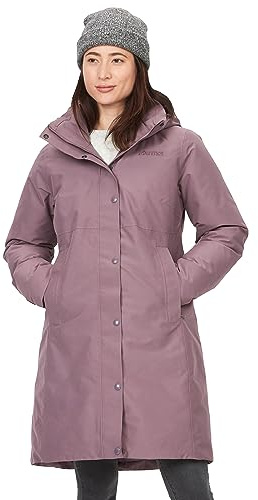 Marmot Damen Wm's Chelsea Coat, Leichte Daunenjacke, wasserdichter Daunenparka, warmer Wintermantel, regendichte Winterjacke, winddichte Funktionsjacke, Outdoorjacke mit Kapuze