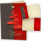 Avantgarde Weihnachtskarten mit Umschlag 16 Sets moderne Klappkarten DIN A6 Frohe Weihnachten