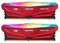 【RAM DDR4】Gigastone Red RGB Game Pro Desktop RAM 32GB (2x16GB) DDR4 32GB DDR4-3200 MHz PC4-25600 CL16 1,35 V 288 pin Unbuffered Non ECC UDIMM per PC Gaming Desktop Memory Module (SOLO Desktop)