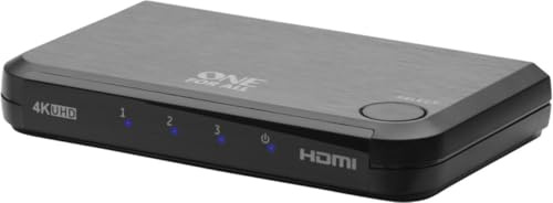 OneforAll Smart HDMI Switch 4K incl. Remote Control SV 1632
