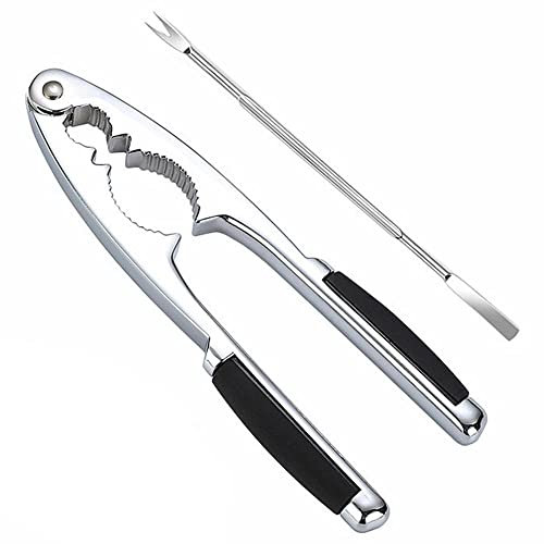Trjgtas Ouvre-châtaigne Casse-Noisette Casse-Noisette Multifonctionnel Tee Casse-Noisette Casse-Noisette Ouvre-Bouteille Décortiqueur for La Plupart des Noix