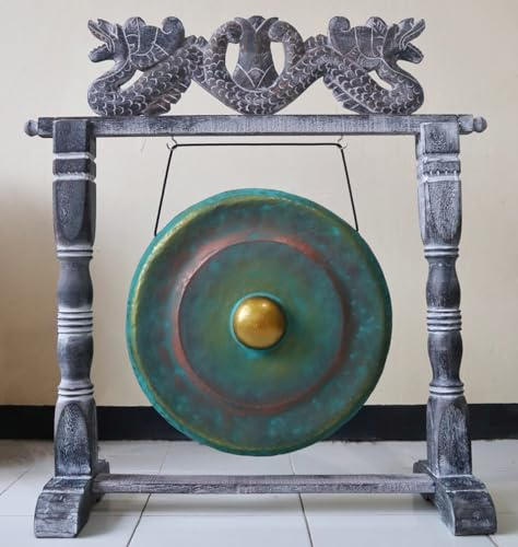 Gong moyen sur pied – 35 cm – Greenwash
