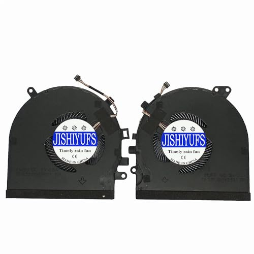 JISHIYUFS CPU+GPU Kühler Lüfter für Razer Spirit Blade 15 GTX 1060 RZ09-0270 RZ09-03006E92 RZ09-03009E97 RZ09-03287E72 RZ09-03519E11 RZ09-03519E11 Z09-00 3286E22 DFS501105PR0T FM5D FLK7
