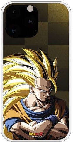 Personalaizer Compatible Case for iPhone 15 Pro MAX with Goku transparent