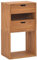MNISDFL Garderobenschränke Wohnzimmer Sideboard Zimmermöbel Beistellschrank 40x30x76 cm Teak Massivholz