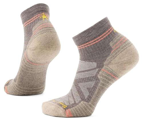 Smartwool Damen Wandersocken, leicht, gepolstert, Taupe, Größe M