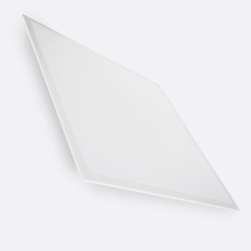 LEDKIA LIGHTING - Panneau LED 60x60cm | 40W 4000lm | No Flicker | Éclairage Constant | 6000K | Aluminium Résistant | Compatible Driver Lifud & Philips, Blanc Froid, Aluminium