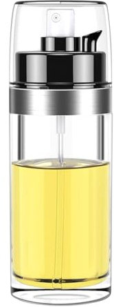 SAVOSWEET Ölsprüher 2-in-1,Öl Sprühflasche mit Gieß- und Sprühfunktion, Hochwertiger Öl Zerstäuber für die Küche, Ölflasche Perfekt zum Kochen, Backen, Grillen und Salate