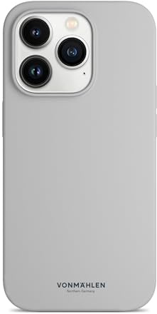 VONMÄHLEN Soft Silicone Case Kompatibel mit iPhone 14 Pro Max & MagSafe - Weiche Silikonhandyhülle aus recycelten Materialien - Handyhülle mit Mikrofaserfutter und Kamera-Displayschutz