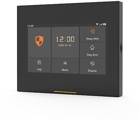 Wireless WiFi GSM Home Burglar Security Alarm System Full HD Touch With Newest UI Interface(Wired Siren Kit)