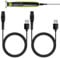 Deilonie 5 V 1M P-hilips Electric Shaver USB Charging Cable,5 V 1M One Blade Charger,Compatible With QP2724 QP1924 QP2834 QP4631 QP1324 QP2720 QP2734 MG9510 X5006 X3001 2400 3600