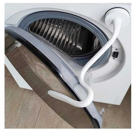 Pilar de soporte for puerta de lavadora de carga frontal con adsorción magnética for mantener la ventilación interna del compartimento. Varilla de silicona + imán. Marco de soporte for puerta de lavad