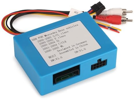 erisin D2B Glasfaser Decoderbox für Mercedes für Boss für Harman Kardon Glasfasersystem DB001