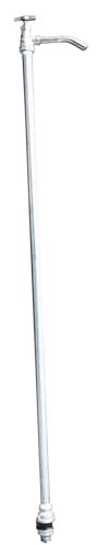 Colonne D'eau de Jardin de 120cm avec Robinet Extérieur, Acier Inoxydable, Installation Facile Pour Robinet Exterieur Jardin