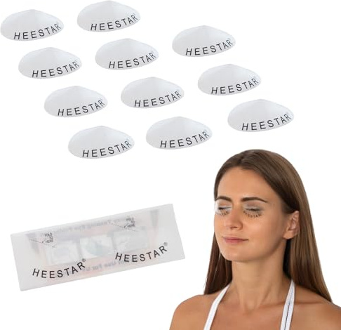 Spray Tanning Augenschutz, Einweg-Bräunungszubehör, Verwendung bei selbstbräunender Selbstbräunung, transparent, 50 Stück