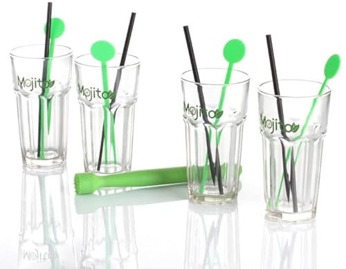 Secret de Gourmet - Coffret à Mojito 13 Pièces 14cm Transparent