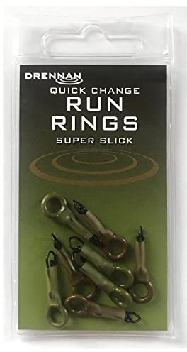Drennan Quick Change Run Rings Super Slick Qty 8