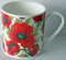 Poppy Pint Mug - Bone China Mug Decorated All Round with Beautiful Poppy Chintz