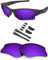 BlazerBuck Anti-salz Polarisierte Ersatzgläser für Oakley Flak Jacket XLJ - Kosmisches Lila
