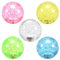 sourcing map Joystick Ball Top Handle Rocker Round Head Arcade Game DIY Parts Replacement Crystal Pink Yellow Blue Green White 5Pcs