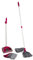 Kleeneze COMBO-4122 Telescopic Cloth Mop with Dustpan and Broom Set, Plus Microfibre Cloths