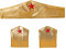 W WIDMANN MILANO Party Fashion 03374 - Set Super Hero Girl, Stirnband und Armstulpen, Accessoire, Superwomen, Fasching, Karneval, Mottoparty
