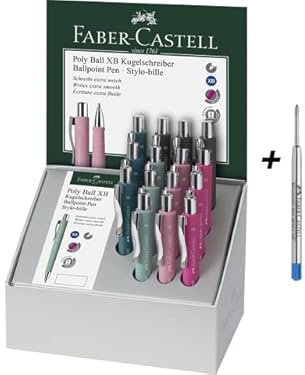 Ballpen Faber-Castell Polyball XB in Display von 35 Teilen