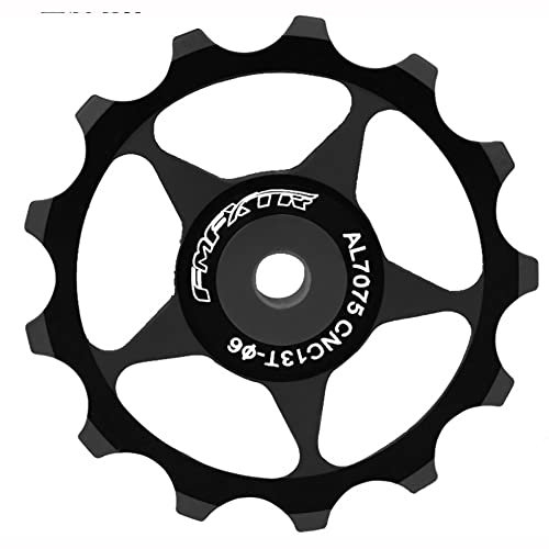 ANCLLO Jockey Wheel, Road Bike Bicycle Aluminum Alloy Rear Derailleur Pulley 13T Lager Stützrad Riemenscheibe für 7/8/9/10 Geschwindigkeit MTB & Rennrad Mountainbike Rennrad