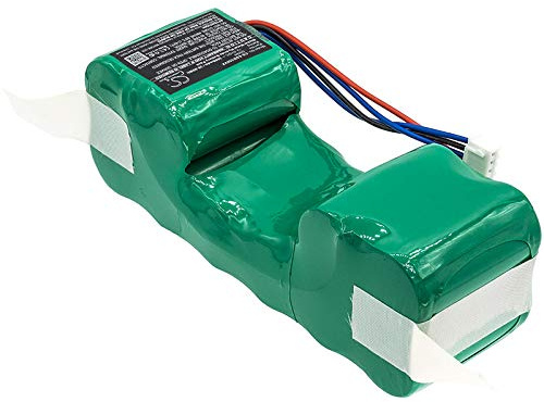 TCTK Akku 3000mAh Kompatibel mit [Ecovacs] D907, DD35, DD4G, DE33, DE35, DE5G, Deebot 900, Deebot 901, 907, D900, D901, DG710, DG716, M88, Ozmo 600, Ozmo 601, 610, DG710, DG711, DG716, DM88, DN33, DN
