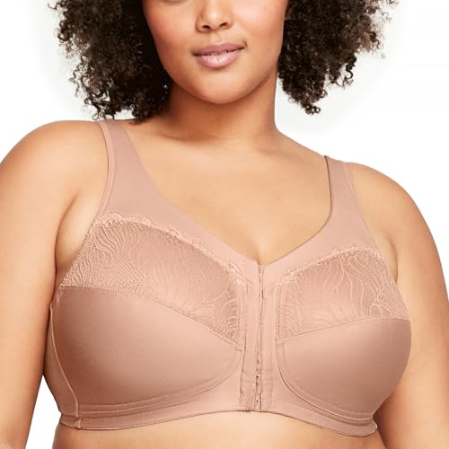 Glamorise Damen BH mit voller Abdeckung, Undurchsichtige