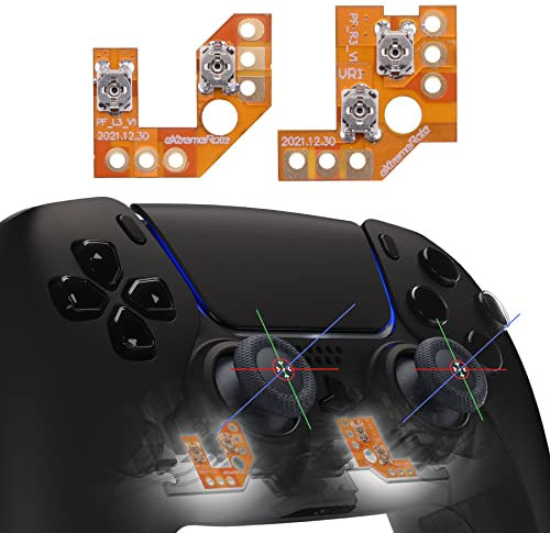 eXtremeRate Drifix Levette Analogiche Drift Riparazione Kit per ps5 Controller,Analogico Circuito Scheda Regolazione per ps5 Joystick BDM-010/020/030/040/050