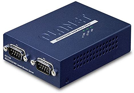 Planet 2-Port RS232/422/485 zu 1-Port FE Ethernet Konverter