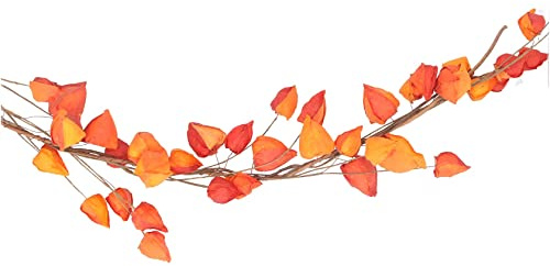 Gisela Graham Herbstliche Physalis Girlande Dekoration