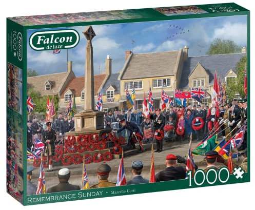 Jumbo, Falcon de luxe - Remembrance Sunday, Jigsaw Puzzles for Adults, 1000 piece