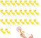 Schleuder Huhn 26 stück Schleuderhuhn Fliegende Hühnerschleuder Flying Chicken Slingshot Gummihuhn Steinschleuder Kinder Dehnbare Büro Gadgets Lustig Spielzeug Strecken Fliegende Hühner Katapult Huhn