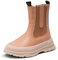 Bisgaard Mila Lamb Fashion Boot, Latte, 35 EU