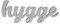 Melis Deko-Schriftzug - Hygge - Schild aus Holz in weiß – 30cm