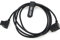 ZBLZGP D-Tap 2 Pin Stecker auf Buchse P-Tap Verlängerung Akku Stromkabel für IDX Anton-Bauer V-Mount Akku Gold Mount ARRI Red Kamera (2M)