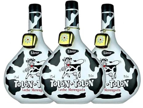 Crema de Licor Campeny Tolón-Tolón Leche Merengada 70 cl (Caja de 3 Botellas de 70 cl)