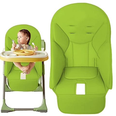 Baby Hochstuhl Bezug, Baby Hochstuhl Kissenbezug, Baby Esszimmerstuhl Sitzkissen Universeller Hochstuhl Sitzauflage PU Leder Ersatzbezug Geeignet Für Alle Arten Von Baby Esszimmerstühlen