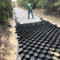 CMYUN Kiesgitter Auffahrtweg Geocell Kiesgitter, Gartengehweg HDPE Geogrid Bodenstabilisatorsystem, für Schuppen, Garage, Hang, Terrasse, Size : 2m x 2m (6.5ft x 6.5ft)