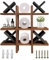 T-i-c T-a-c T-o-e Toilettenpapierhalter, schwebendes dekoratives Holzregal, Papieraufbewahrungsständer, Wandmontage/freistehender Organizer, Badezimmer-Zubehör