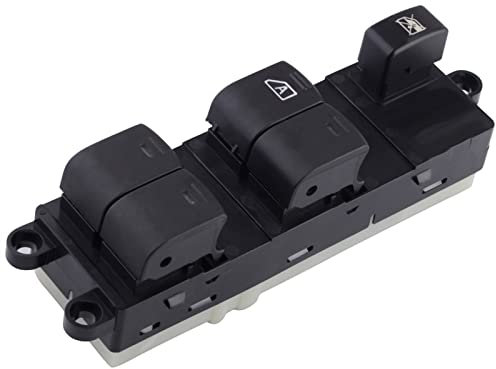 Mando Botonera Elevalunas Interruptor Control Ventana Para Nissan Para Qashqai J10 2 0 DCi 4WD Para Navara D40 Vehículos Coche QZ 25401-JD001 Elevalunas eléctrico